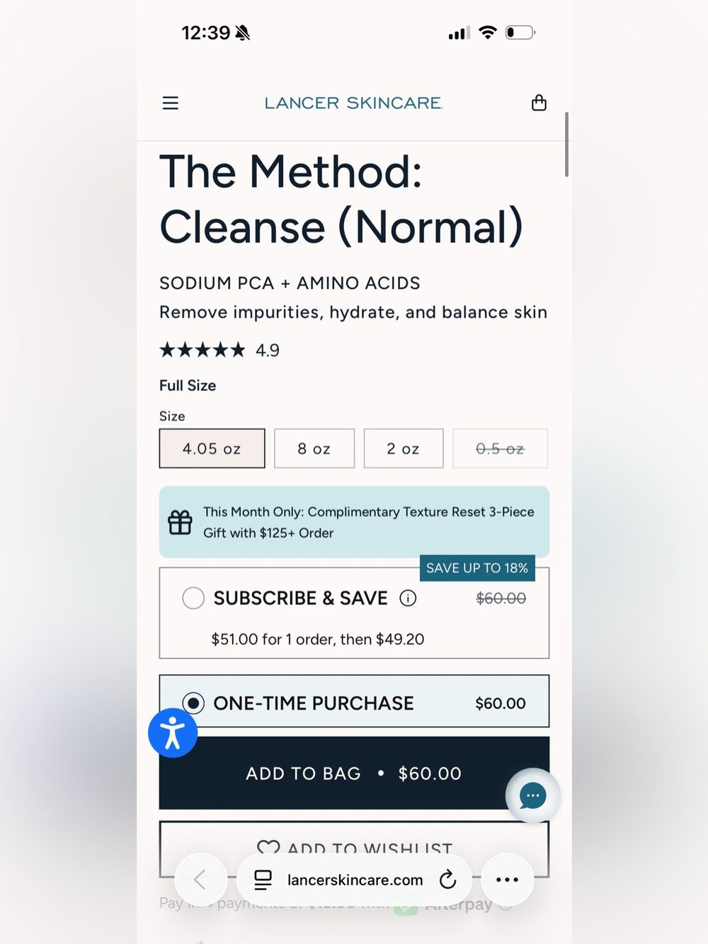 Lancer The Method: Cleanse Normal-Combination Skin - Picture 5 of 6